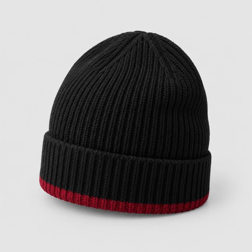 Ribbed Beanie — SI-L-706
